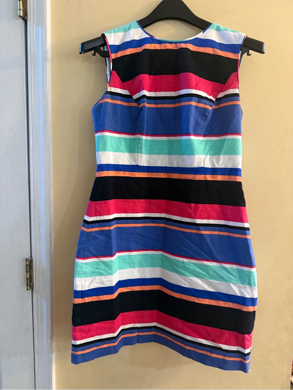 Kate Spade Mariam Striped Sleeveless Sheath Dress - Multicolor, sz 6